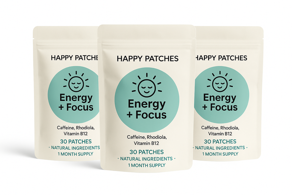 Happy Patches Energy + Focus 3pack
