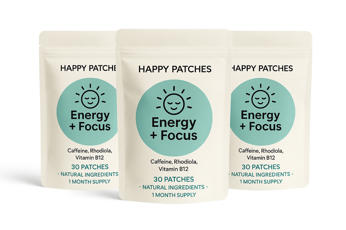 Happy Patches Energy + Focus 3pack