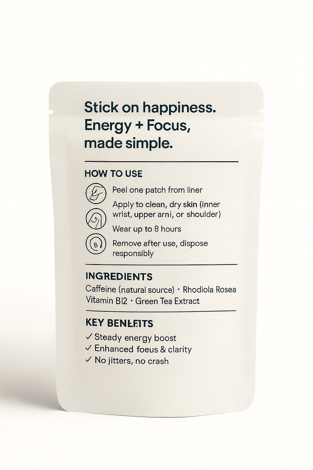 Energy + Focus Patches 30 Pack